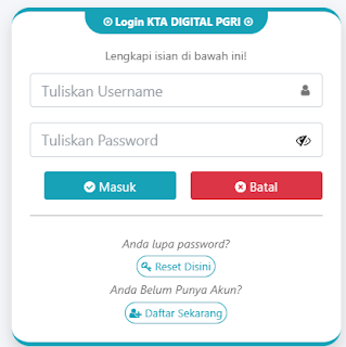 Register PGRI Timor Tengah Selatan - Persatuan Guru Republik Indonesia Cabang Timor Tengah Selatan